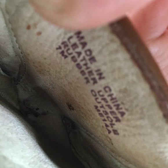 Michael Kors Leather Brown Flats Size 7 - Picture 9 of 12